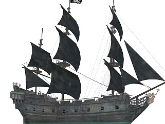 精细帆船模型 (2)